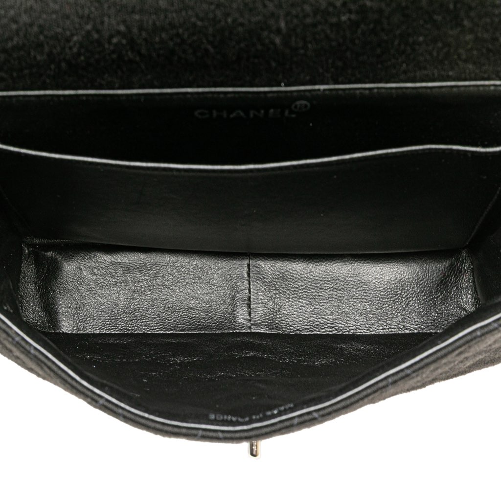 Chanel Medium CC Quilted Jersey Double Sided Flap - 5