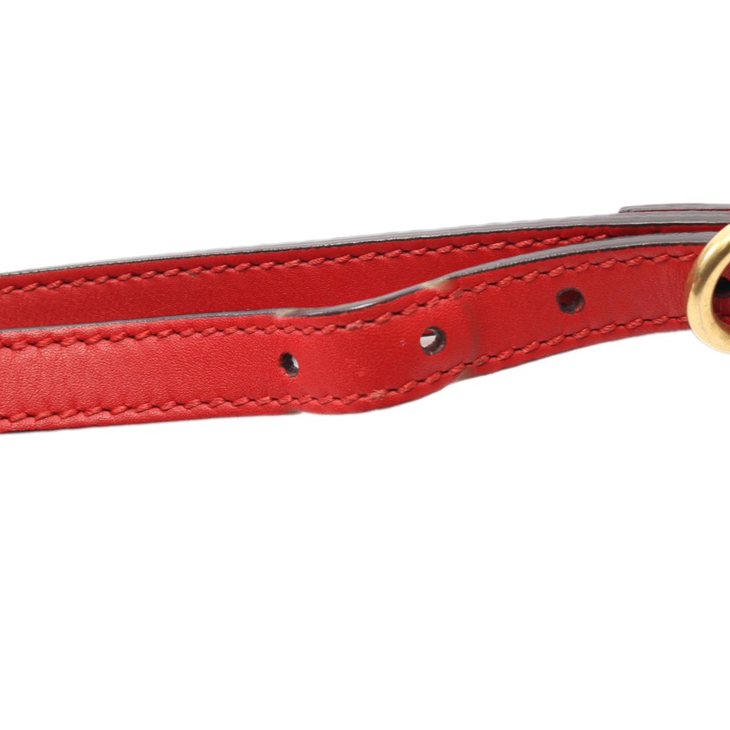 Gucci Calfskin Web Webby Bee Camera Bag - Image 11