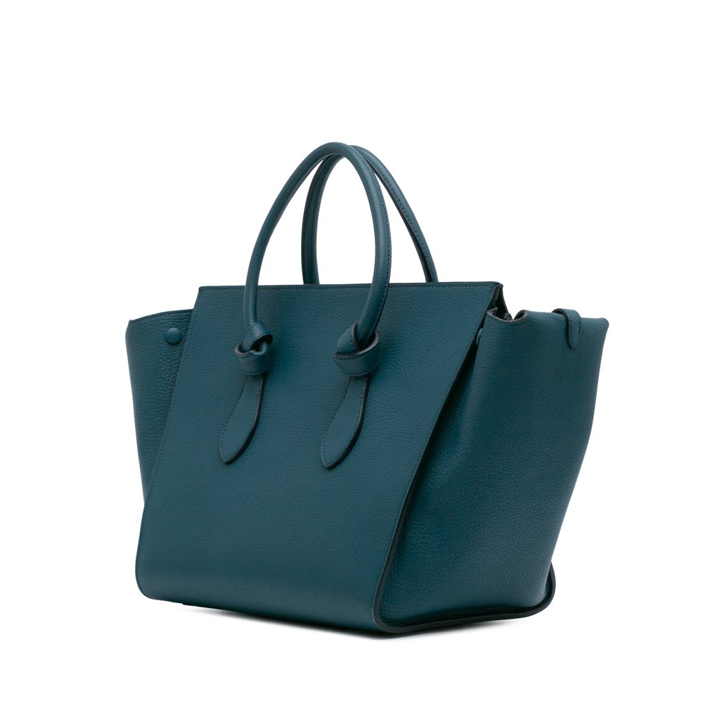 Celine Small Leather Tie Tote - 2