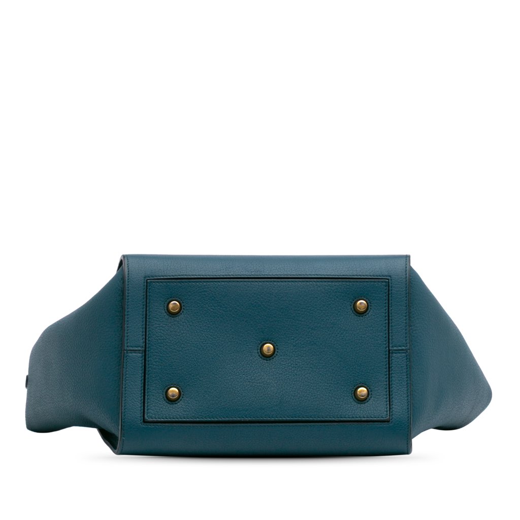 Celine Small Leather Tie Tote - 3