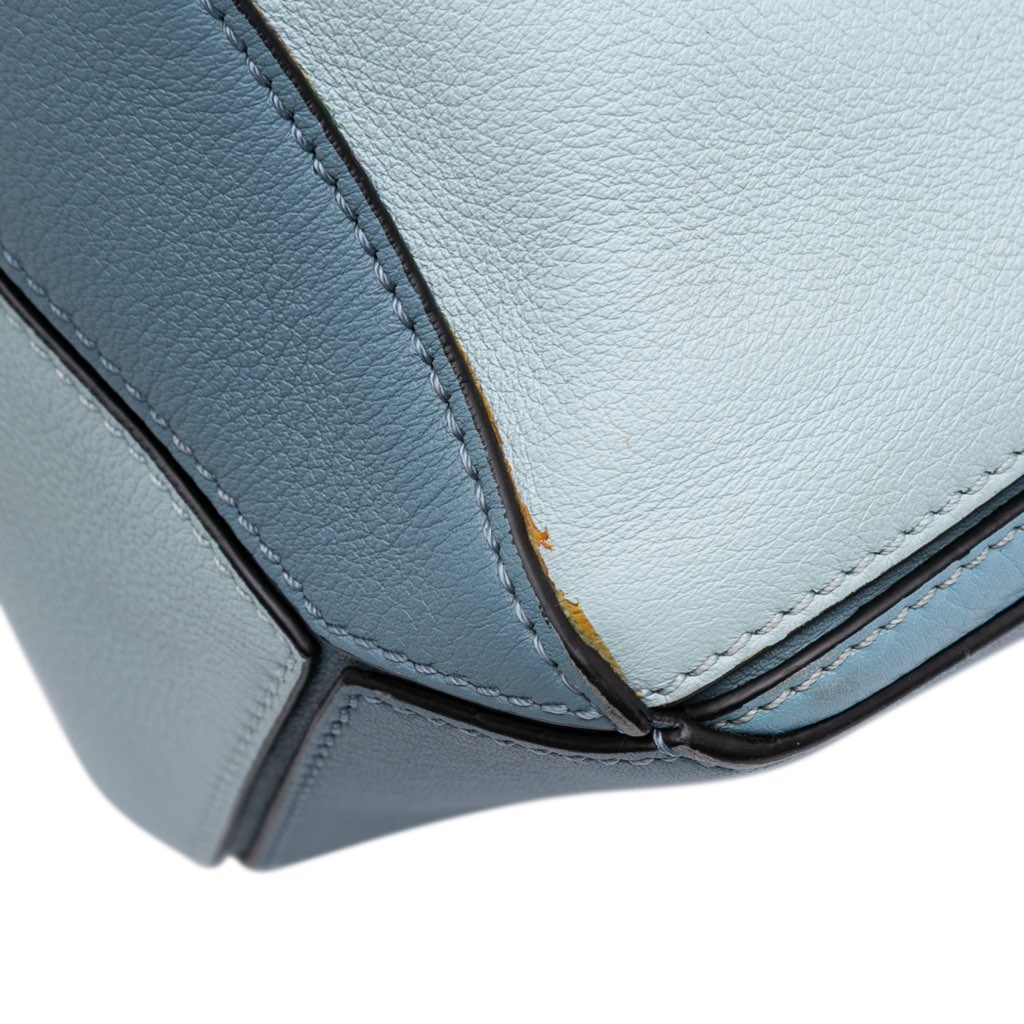 Loewe Small Tricolor Calfskin Puzzle Satchel - Image 13