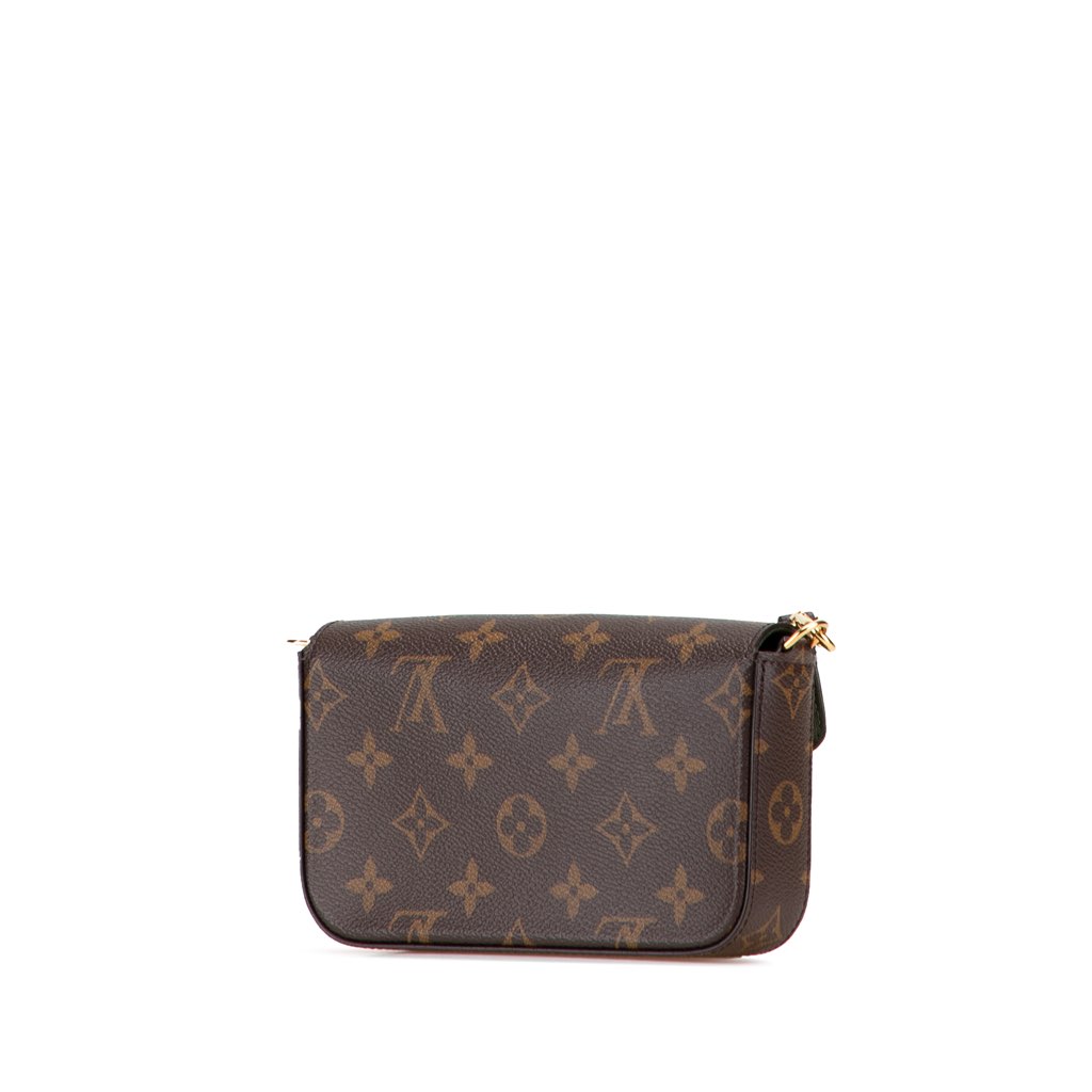 Louis Vuitton Monogram Felicie Strap And Go - Back view