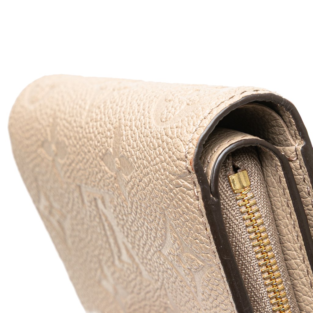 Louis Vuitton Monogram Empreinte Clea Small Wallet - Image 10