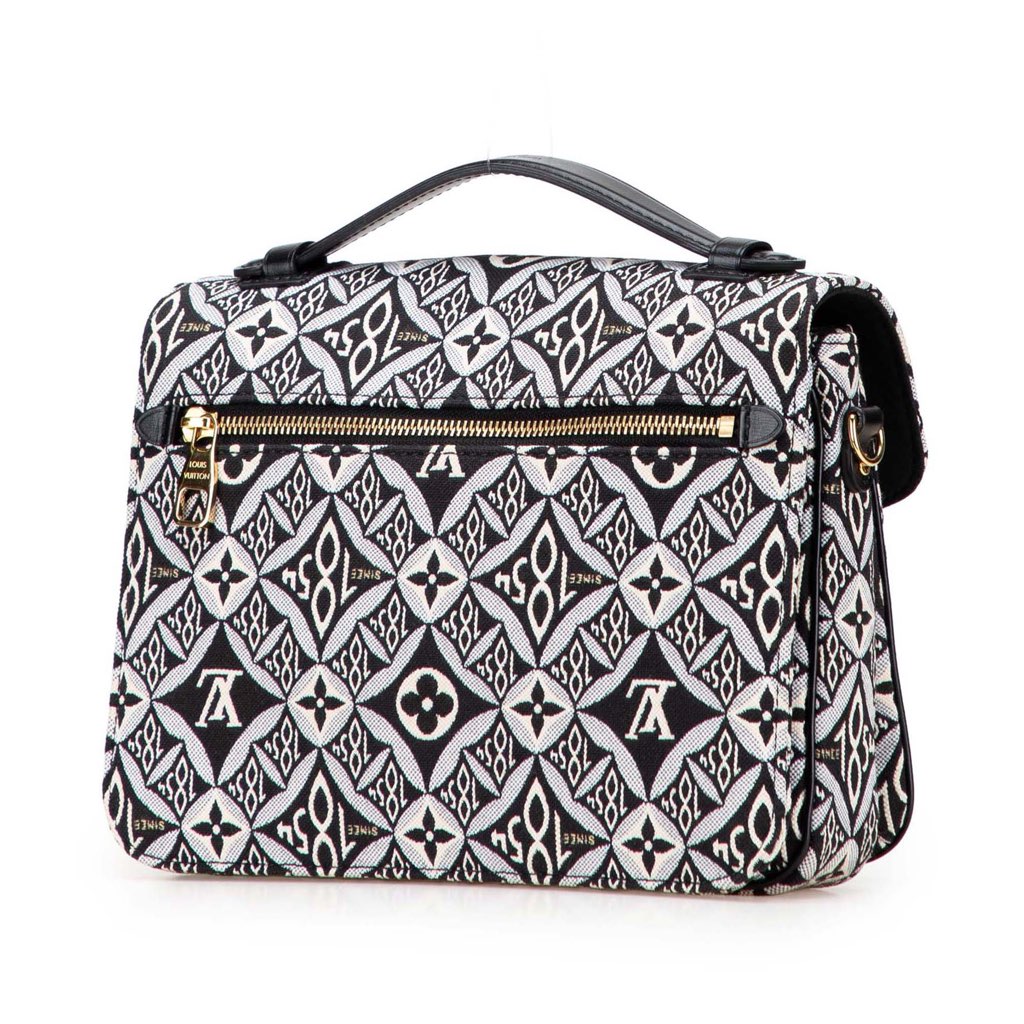 Louis Vuitton Monogram Jacquard Since 1854 Pochette Metis - Back view