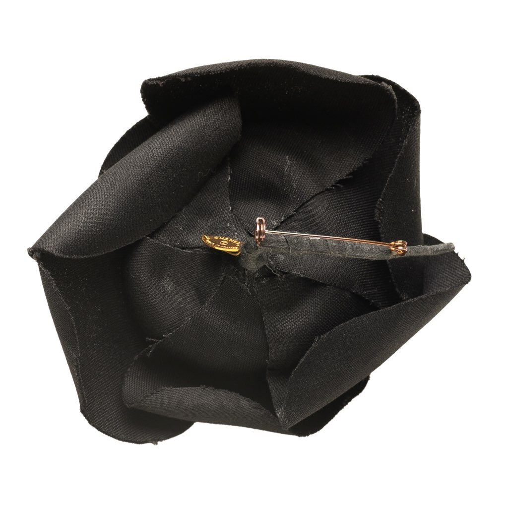 Chanel Cotton Camellia Brooch - 2