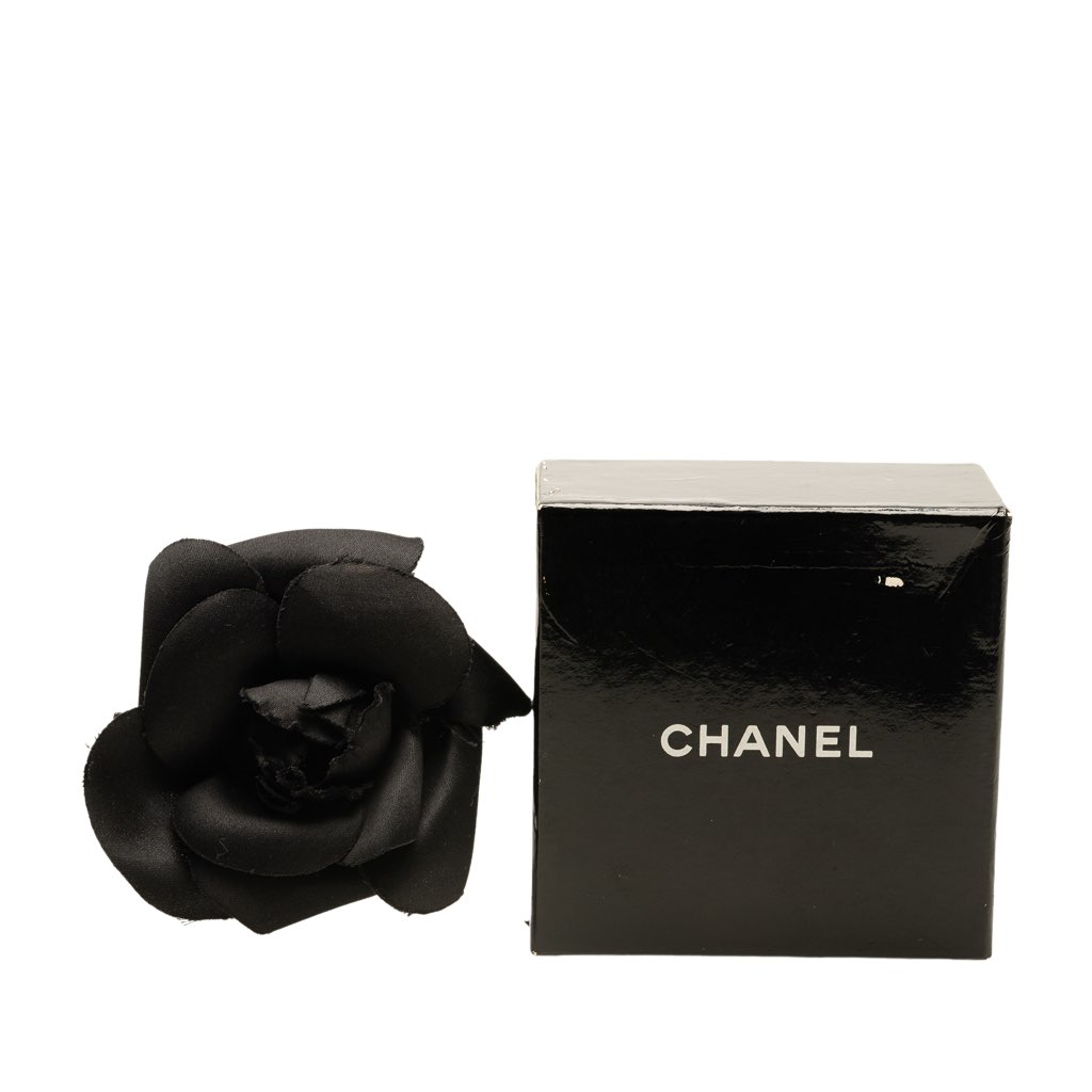 Chanel Cotton Camellia Brooch - 5