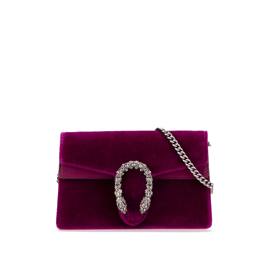 Gucci Super Mini Velvet Dionysus Crossbody