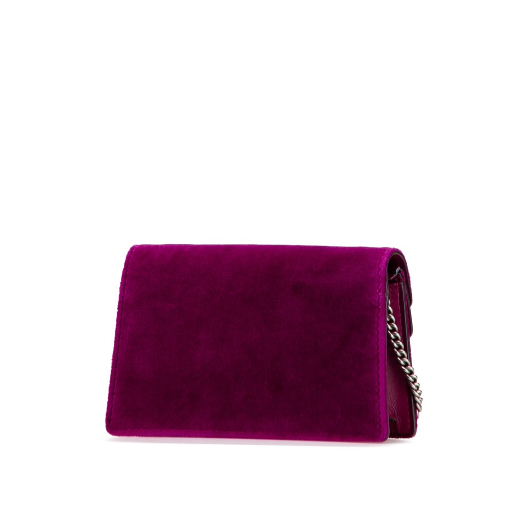 Gucci Super Mini Velvet Dionysus Crossbody - 2