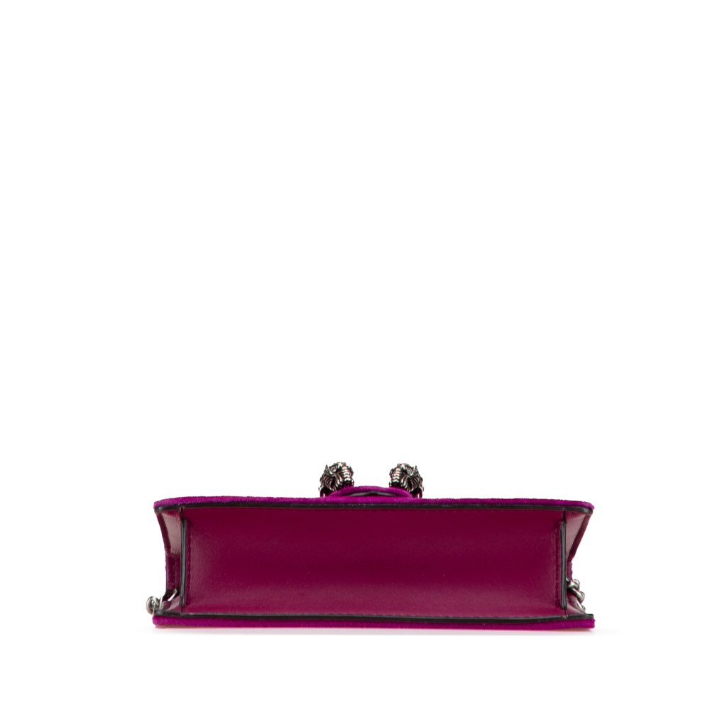 Gucci Super Mini Velvet Dionysus Crossbody - 3