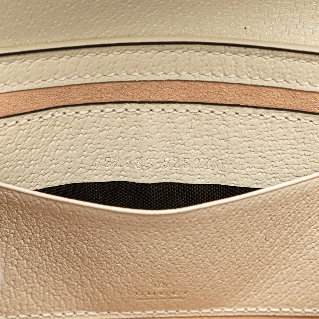 Gucci Mini GG Supreme Berry Padlock Satchel - Detail 1