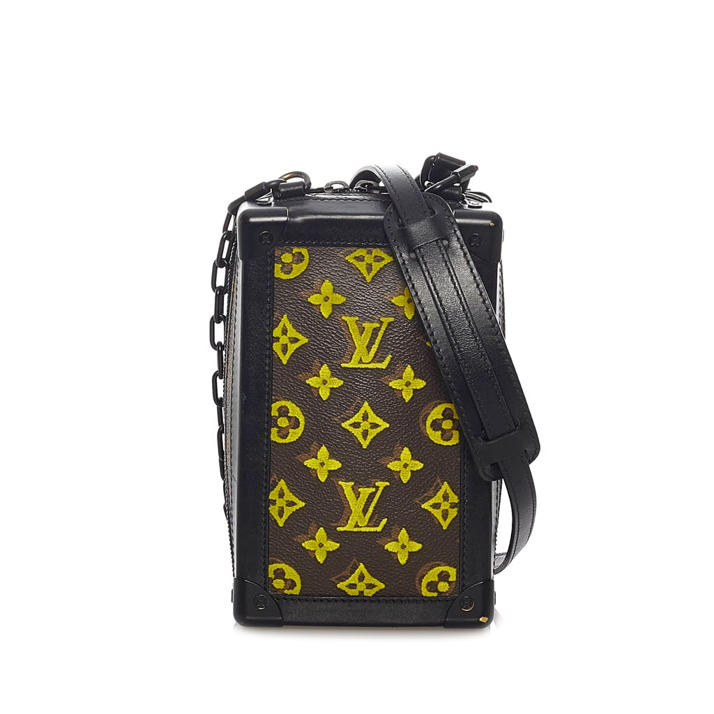 Louis Vuitton Monogram Tuffetage Vertical Soft Trunk