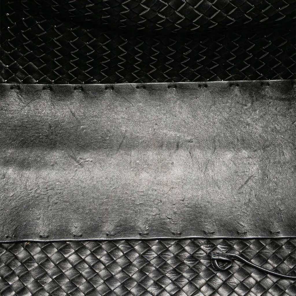 Bottega Veneta Medium Lambskin Intreccio Cabat Tote - 4