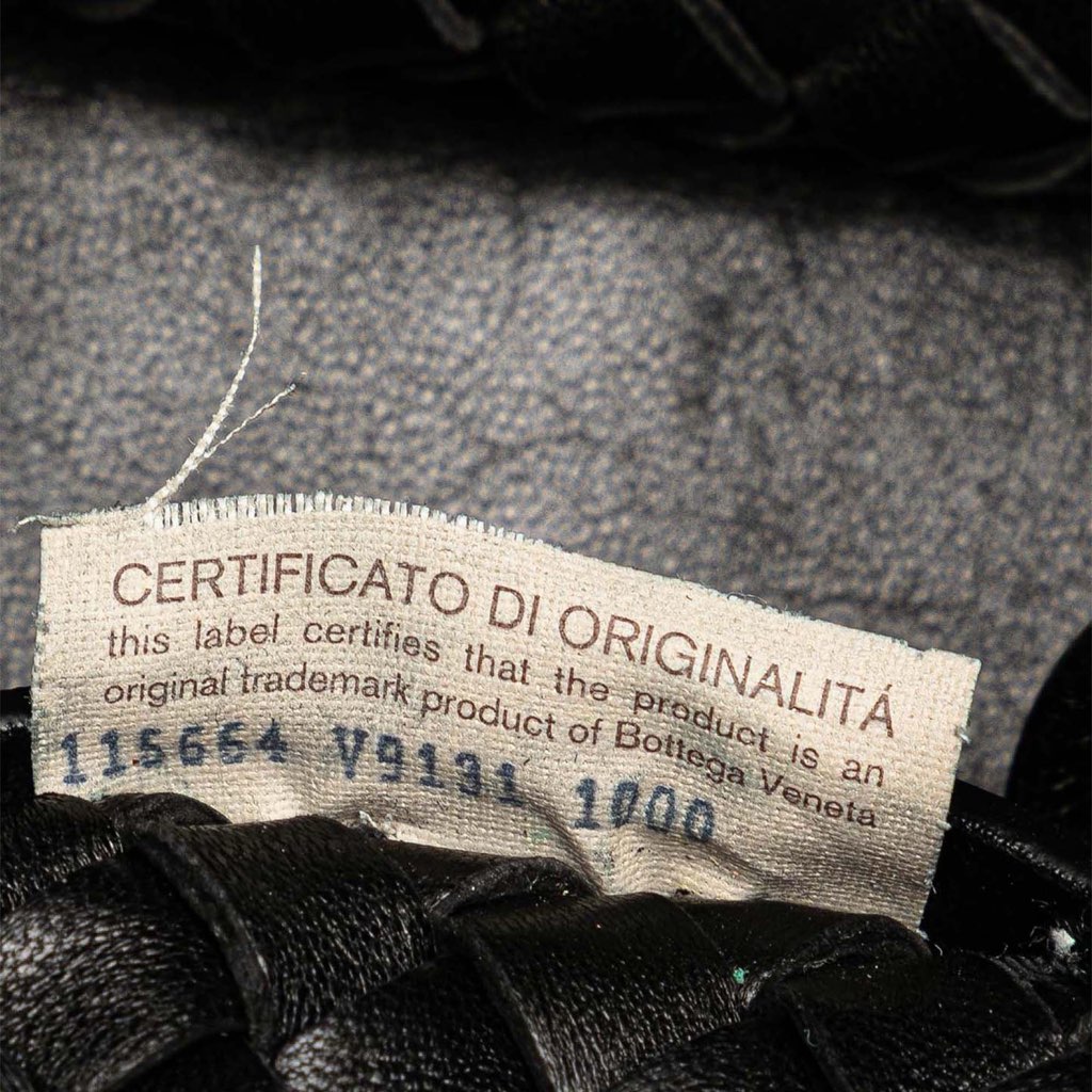 Bottega Veneta Medium Lambskin Intreccio Cabat Tote - Detail 1