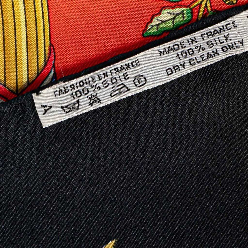 Hermès Republique Francaise Liberte Egalite Fraternite 1789 Silk Scarf - 5