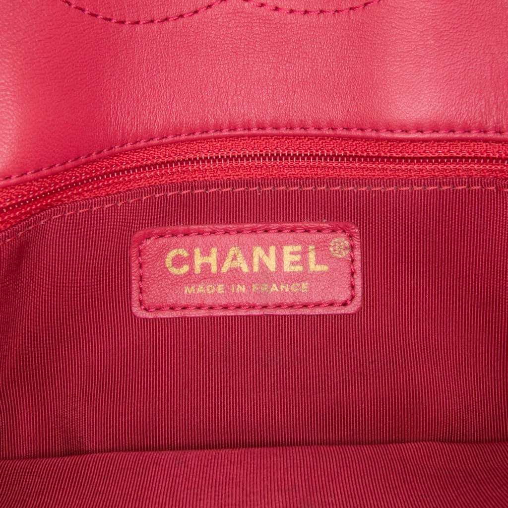 Chanel Quilted Patent Goatskin Pagoda Accordion Flap - 5