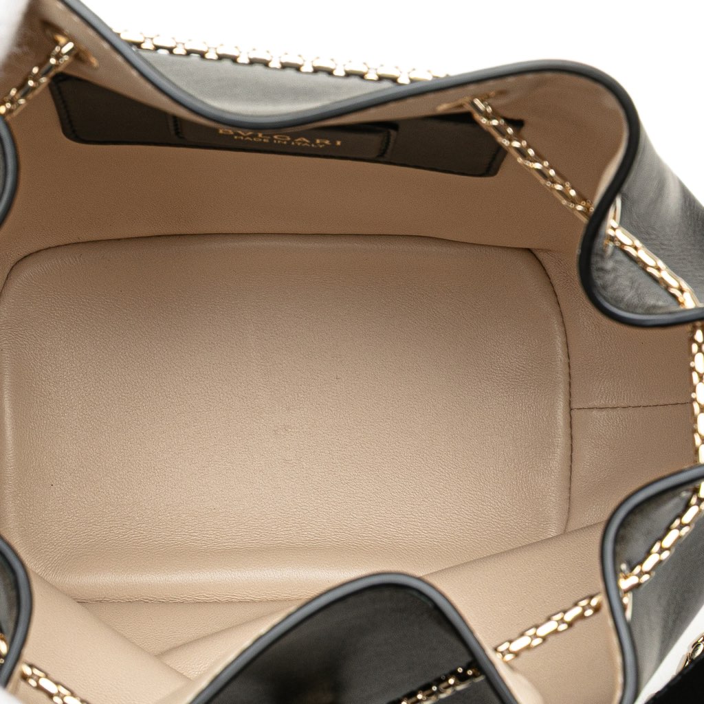 Bvlgari Leather Serpenti Forever Bucket Bag - 4