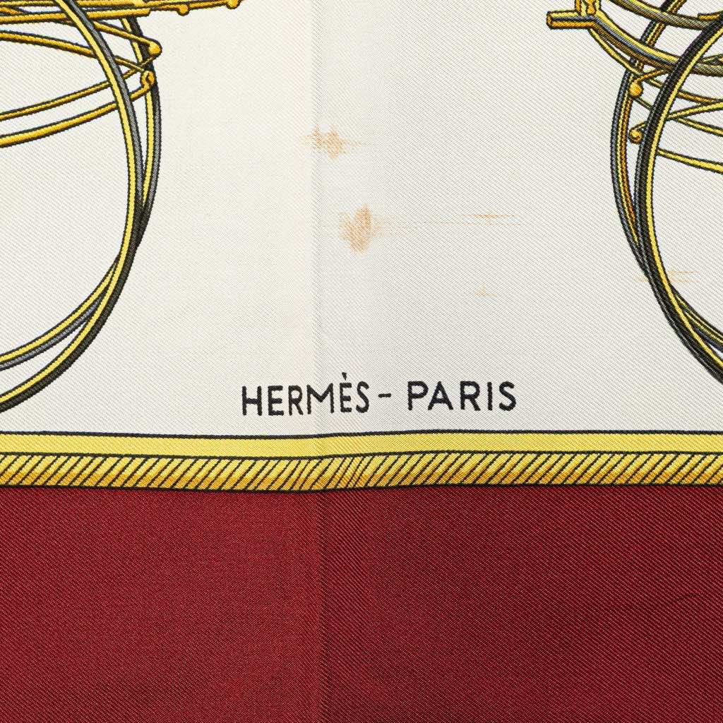 Hermès Les Voitures a Transformation Silk Scarf - 3