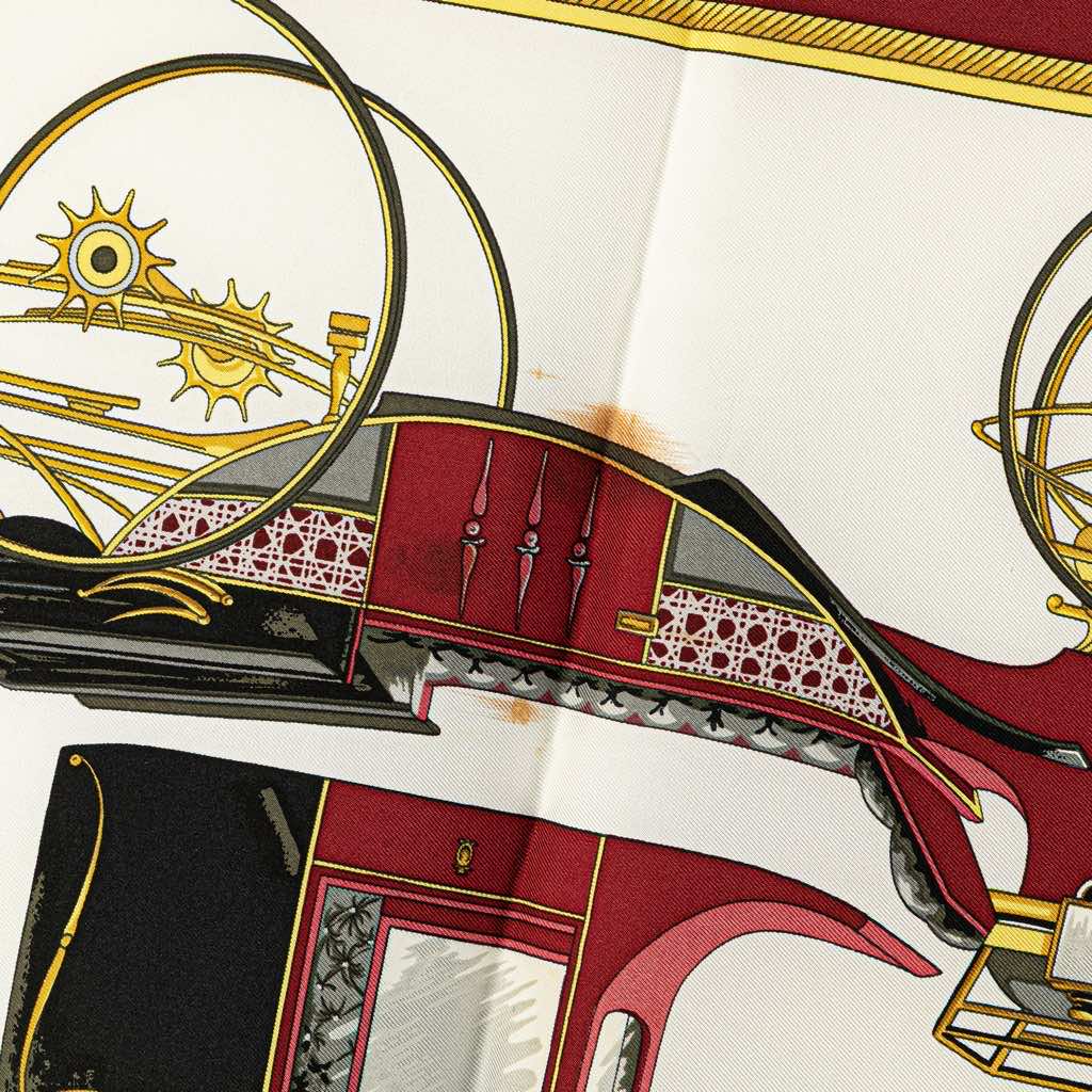 Hermès Les Voitures a Transformation Silk Scarf - 5