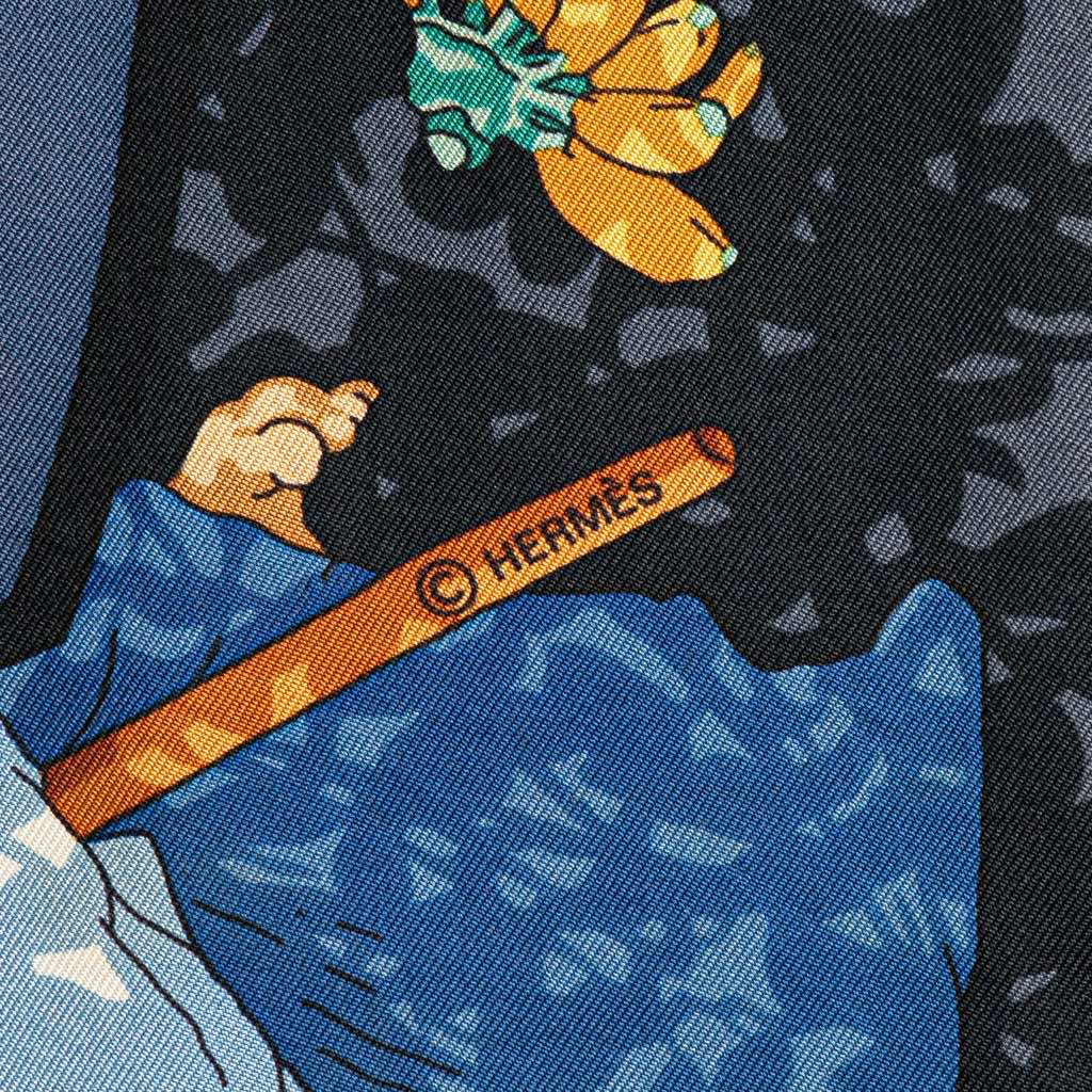 Hermès Marche Flottant Du Lac Inle Silk Scarf - 3