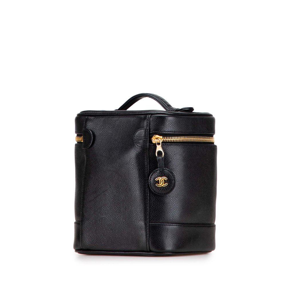 Chanel CC Caviar Vanity Case - 2