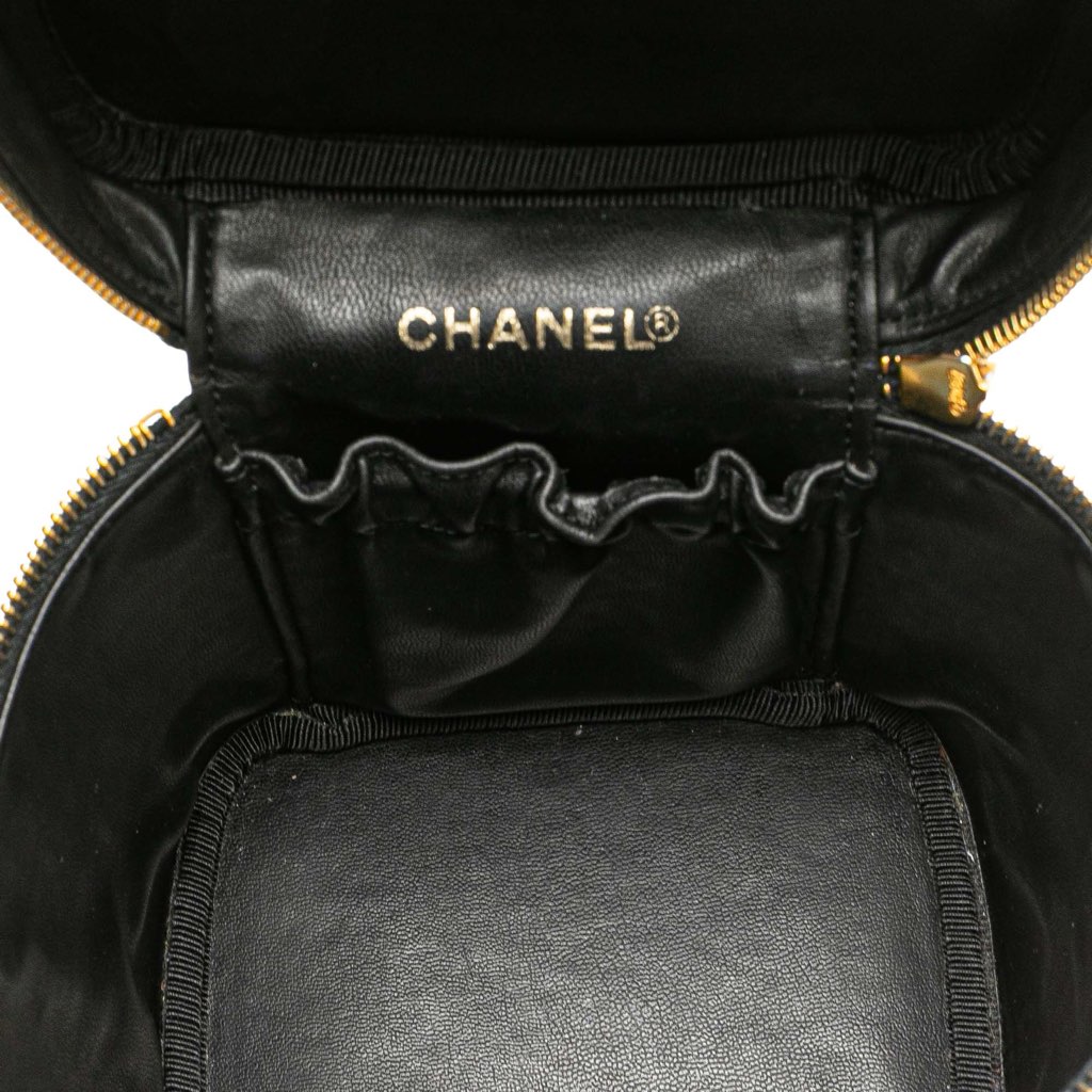 Chanel CC Caviar Vanity Case - 4