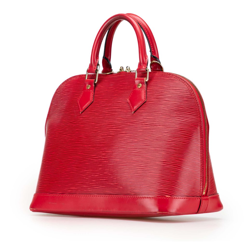 Louis Vuitton Epi Alma PM - Back view