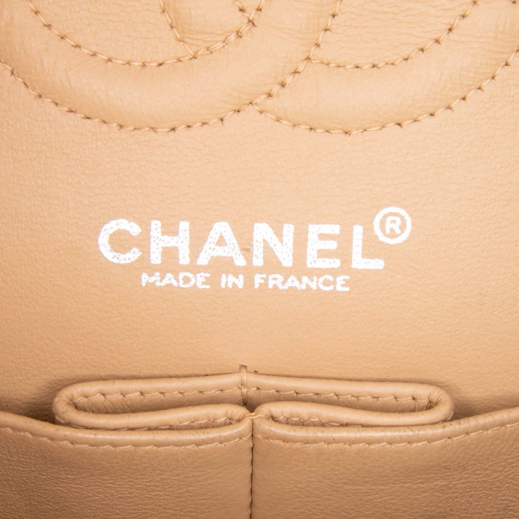 Chanel Small Classic Lambskin Double Flap - Side view