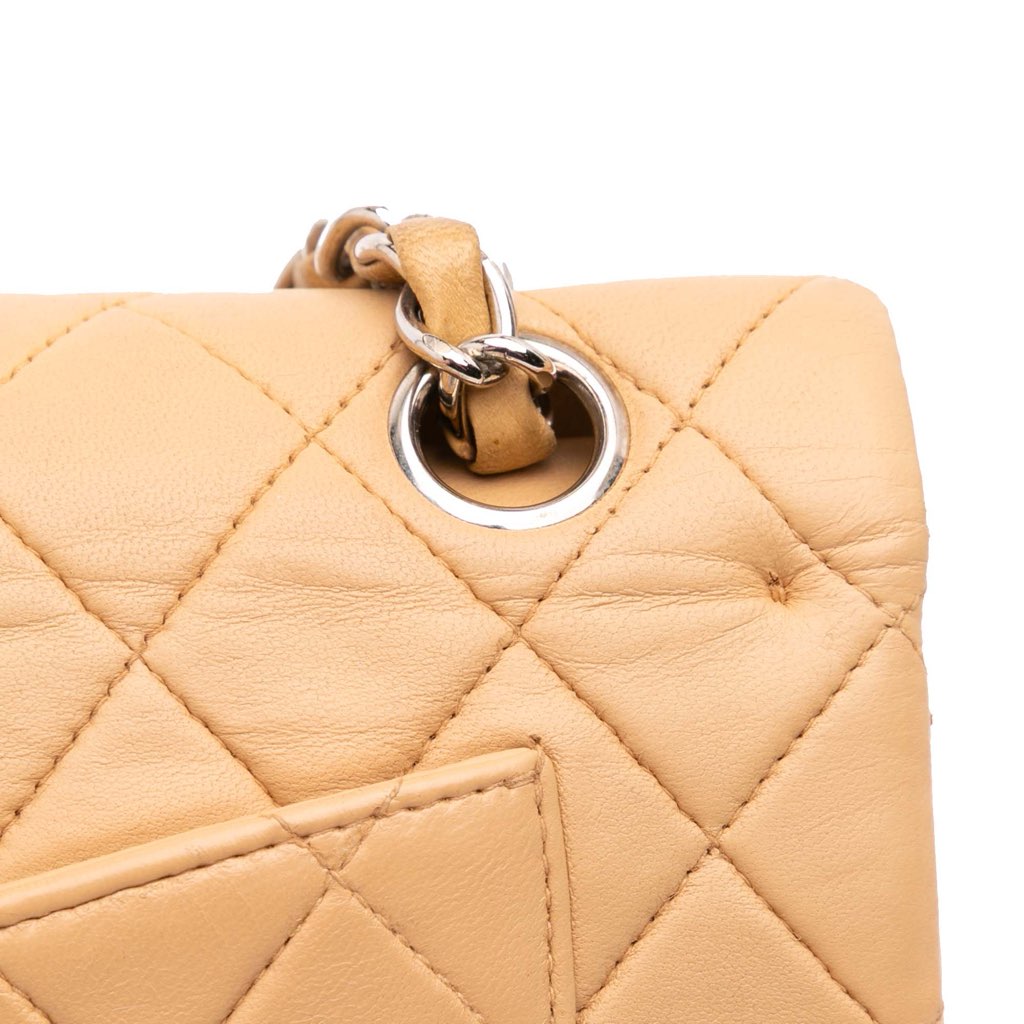 Chanel Small Classic Lambskin Double Flap - Image 10