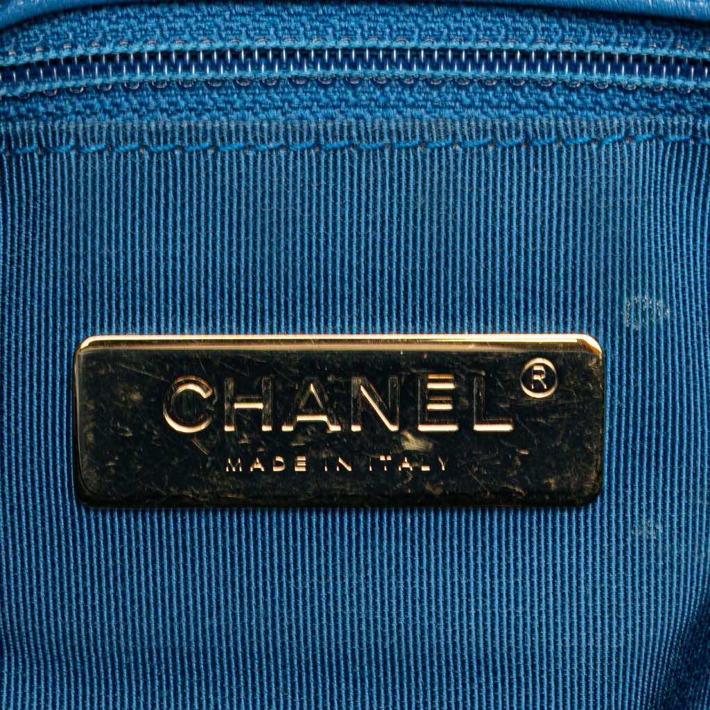 Chanel Large Lambskin 19 Flap - Side view