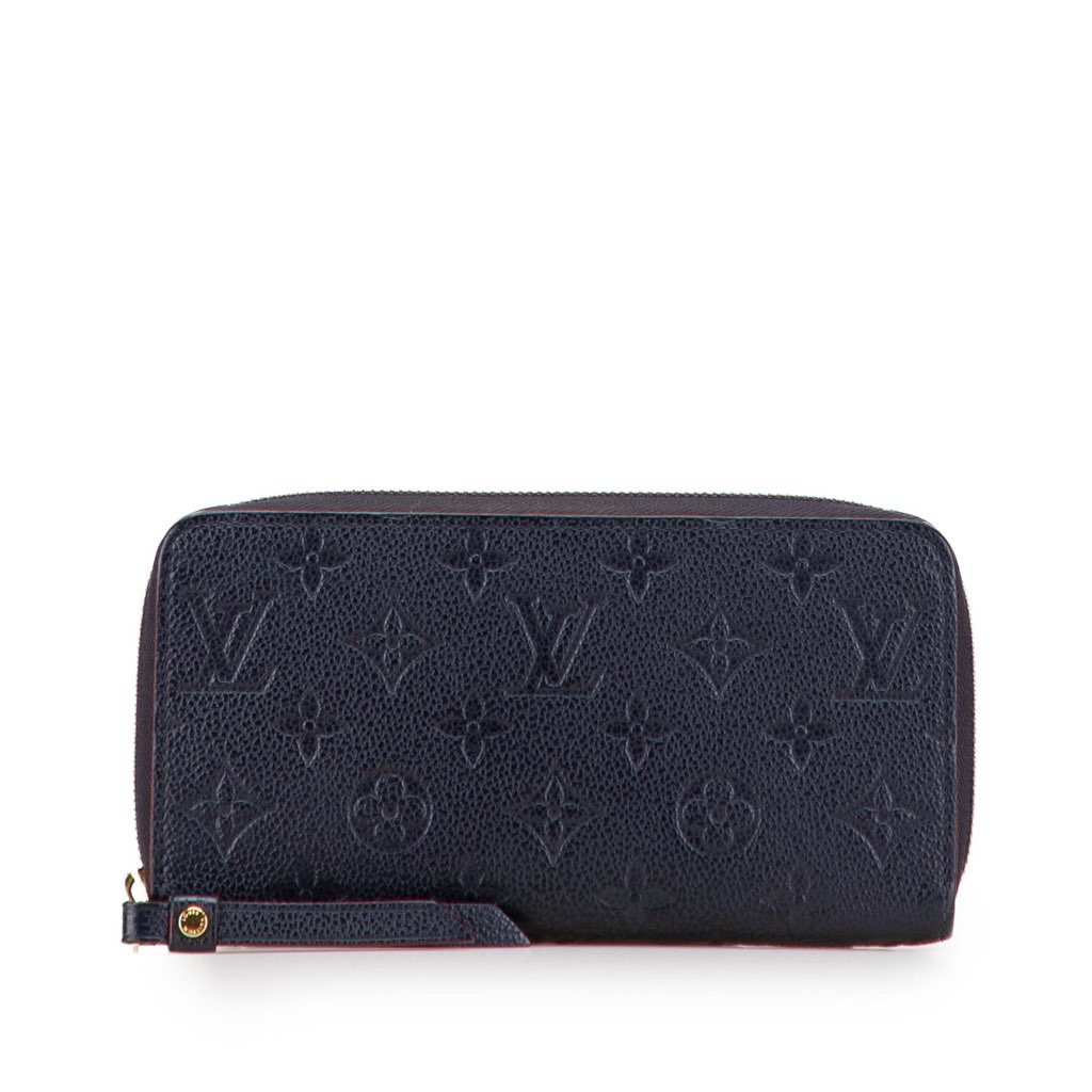 Louis Vuitton Monogram Empreinte Zippy Long Wallet