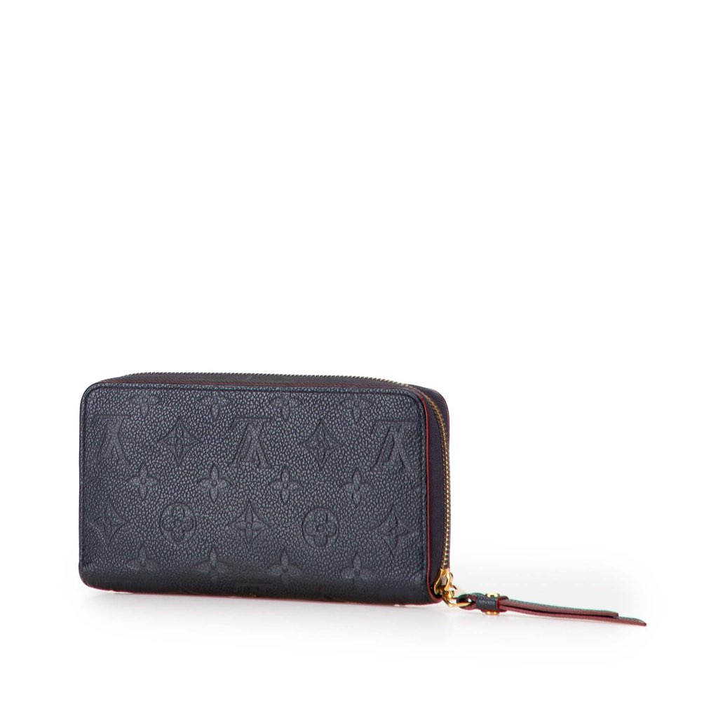 Louis Vuitton Monogram Empreinte Zippy Long Wallet - Back view
