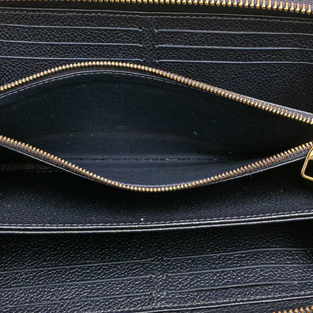 Louis Vuitton Monogram Empreinte Zippy Long Wallet - Side view