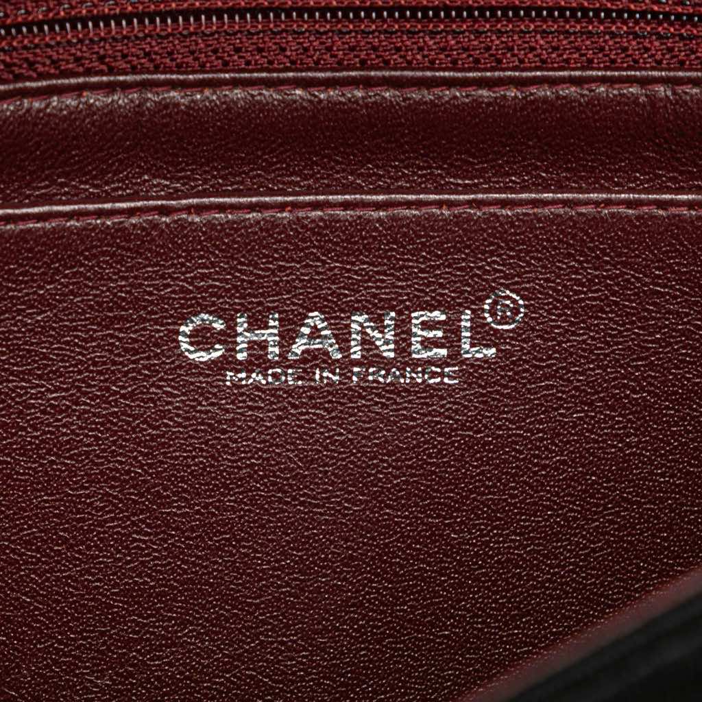 Chanel Medium Quilted Jersey Single Flap - 5