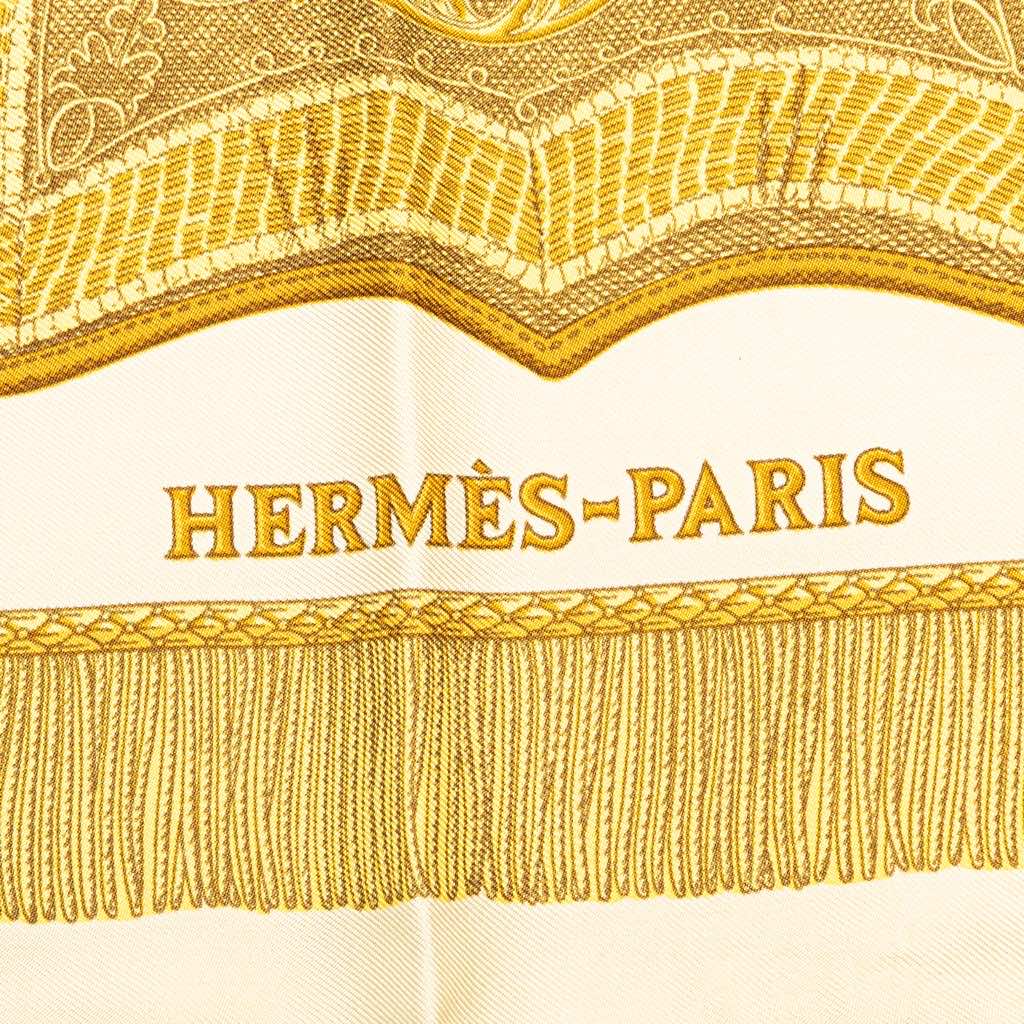 Hermès Poste et Cavalerie Silk Scarf - Image 6