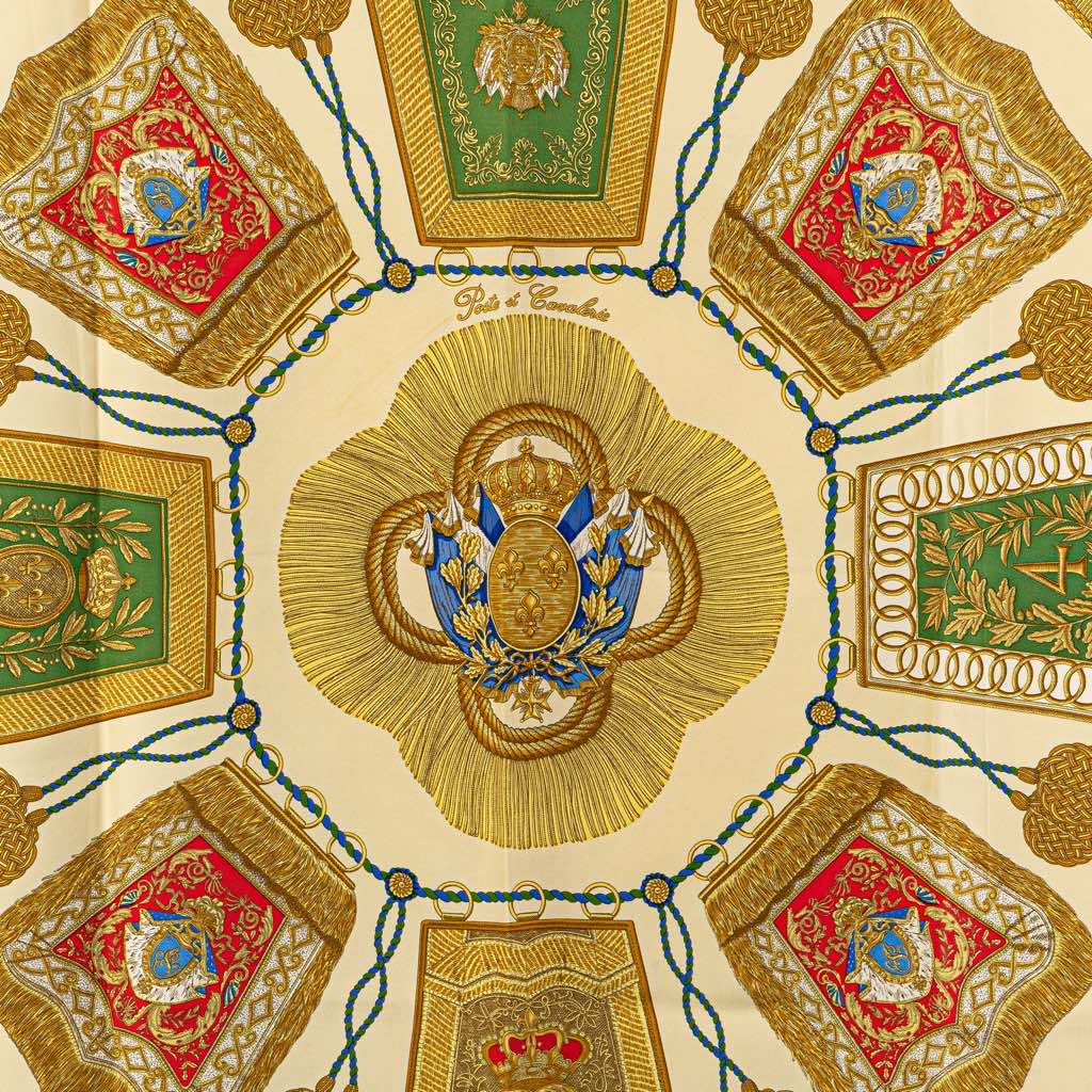 Hermès Poste et Cavalerie Silk Scarf - 4