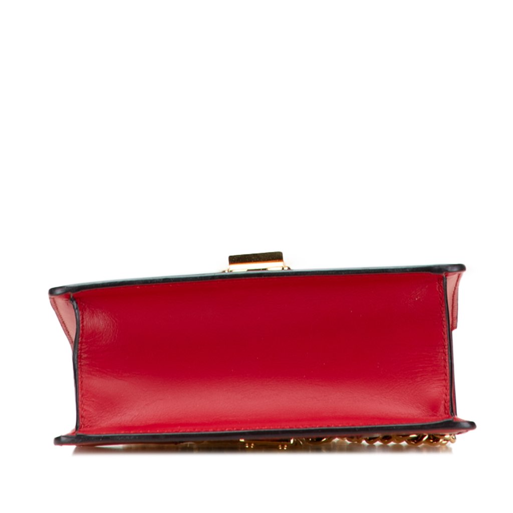 Gucci Mini Leather Sylvie Chain Crossbody - 3
