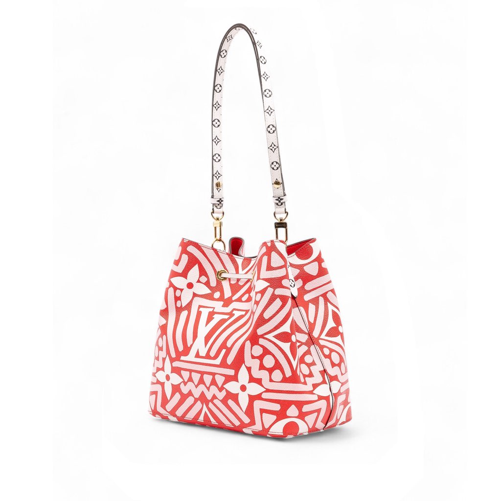 Louis Vuitton Monogram Giant Crafty Neonoe MM - Back view