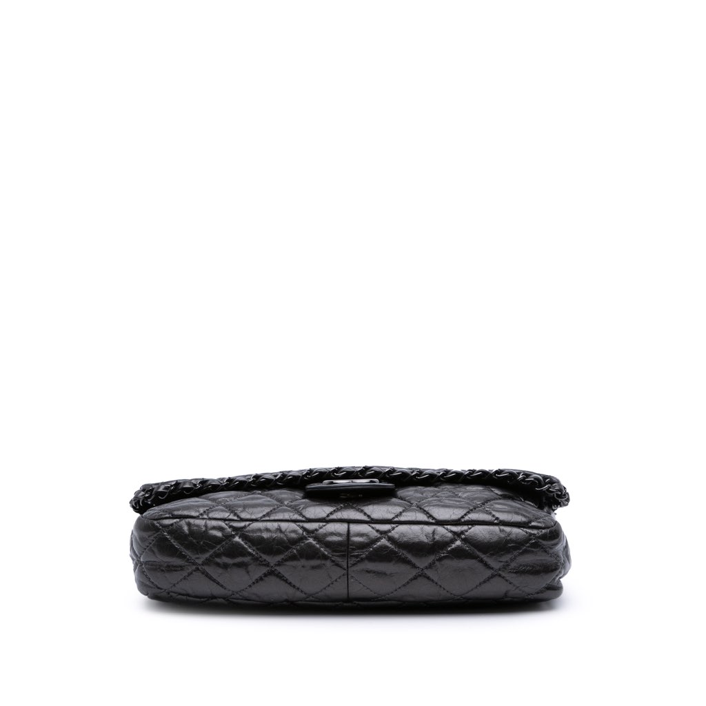 Chanel Medium Quilted Metallic Aged Calfskin Chain Me Flap - Image 6