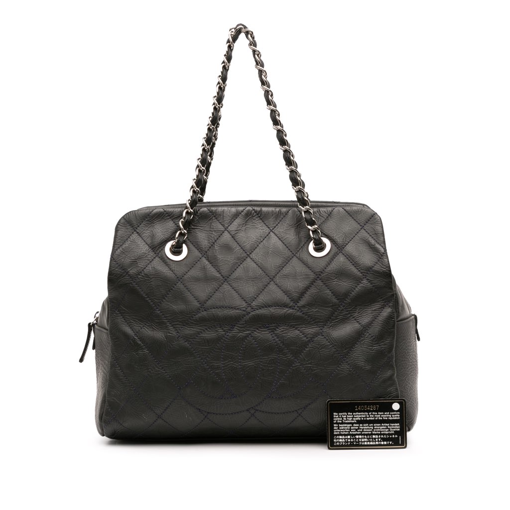 Chanel Petite Crinkled Calfskin Timeless Tote - Image 12