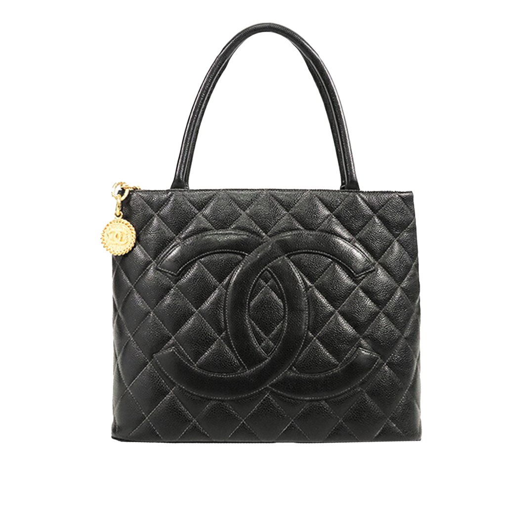 Chanel Caviar Medallion Tote