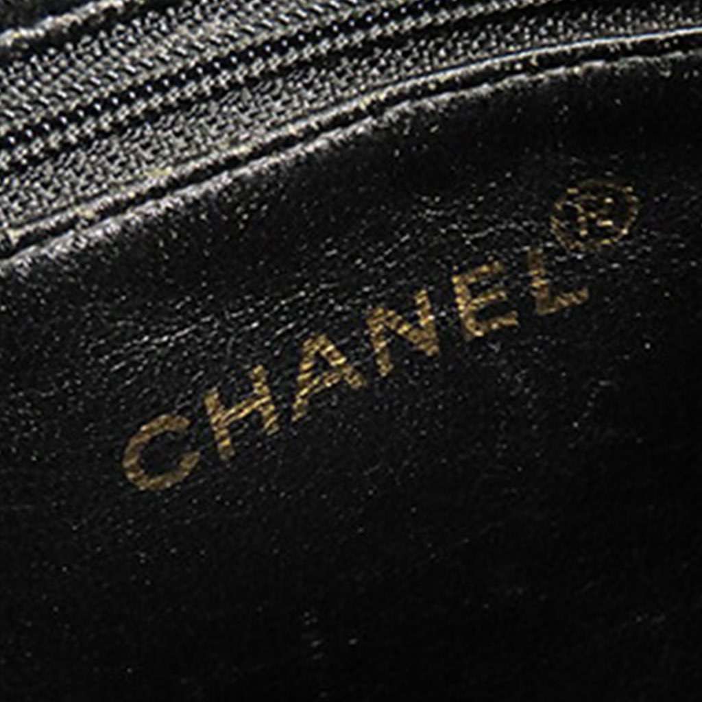 Chanel Caviar Medallion Tote - Side view