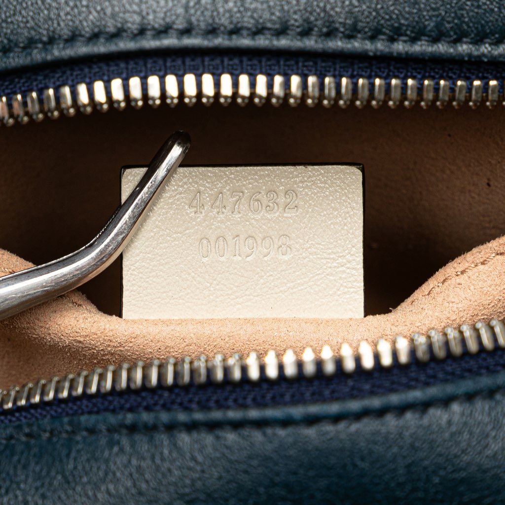 Gucci Small GG Marmont Leather Torchon Crossbody - Detail 1