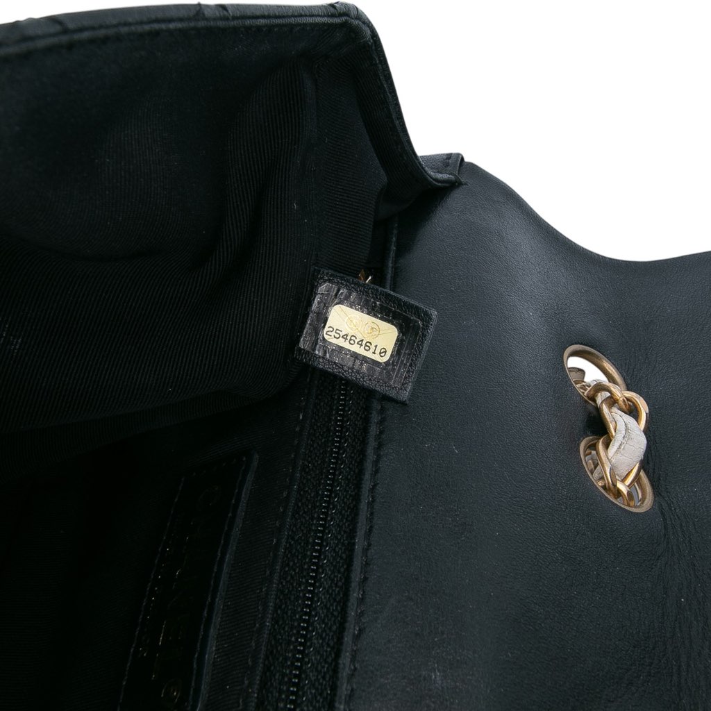 Chanel Small Bicolor Calfskin Braided Chic Flap - Detail 1