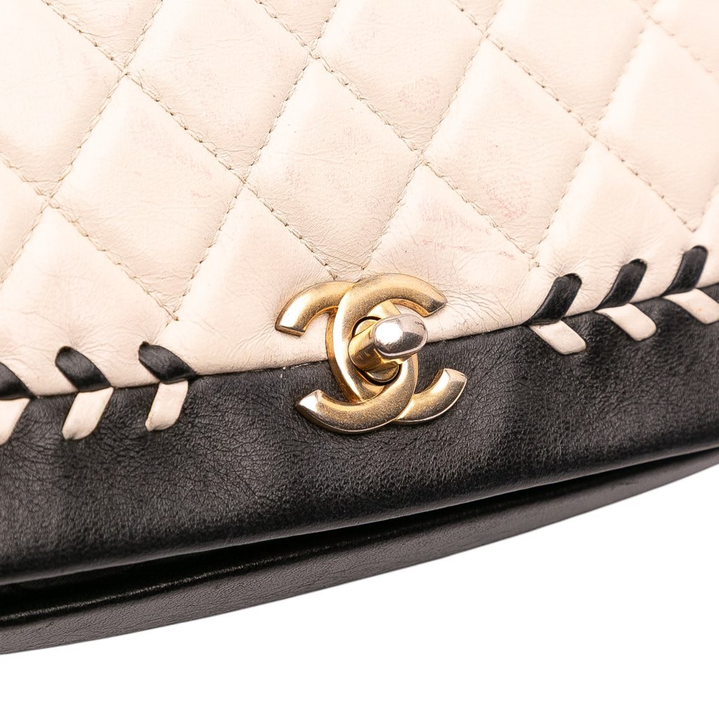 Chanel Small Bicolor Calfskin Braided Chic Flap - Image 11