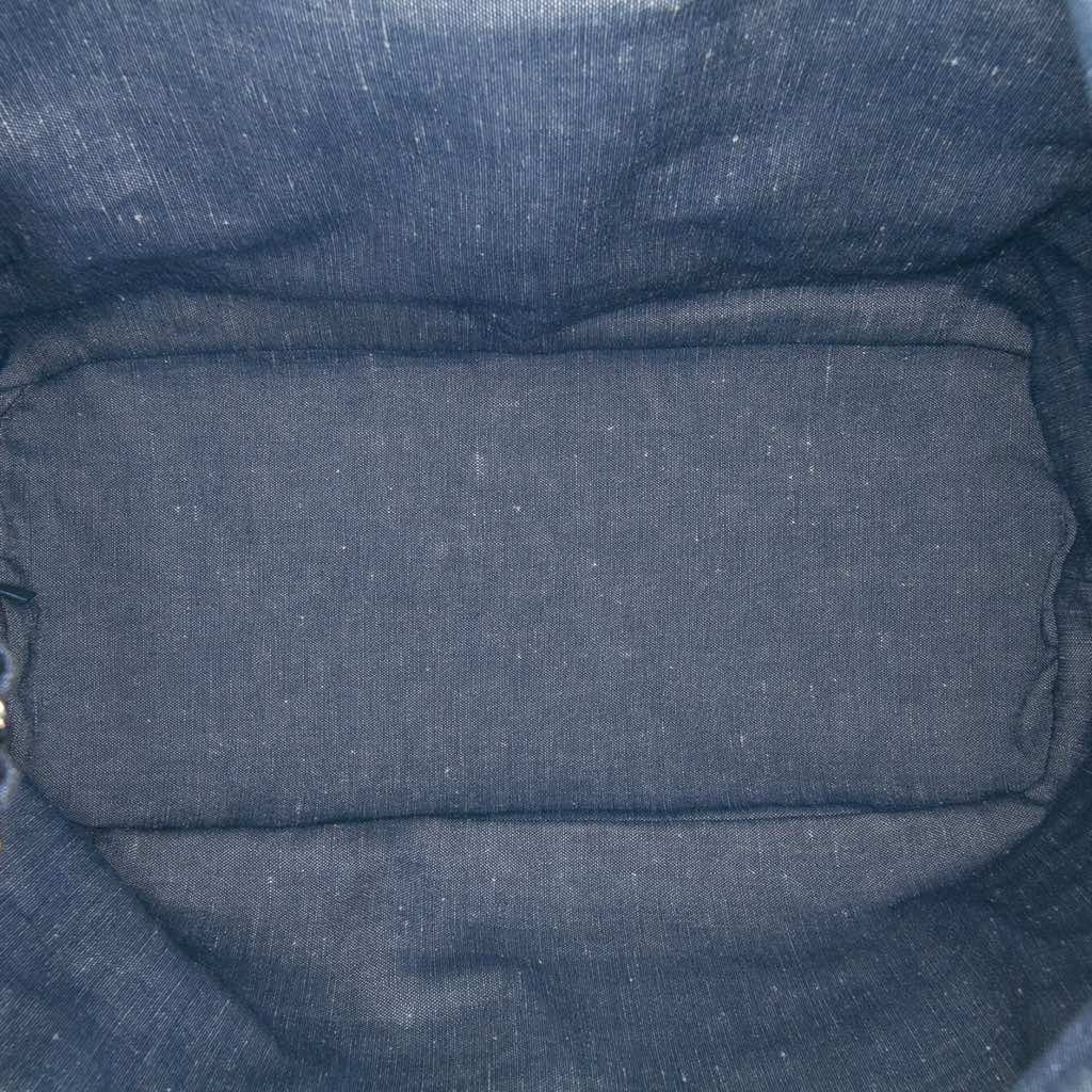 Chanel Quilted Denim Medallion Backpack - 4