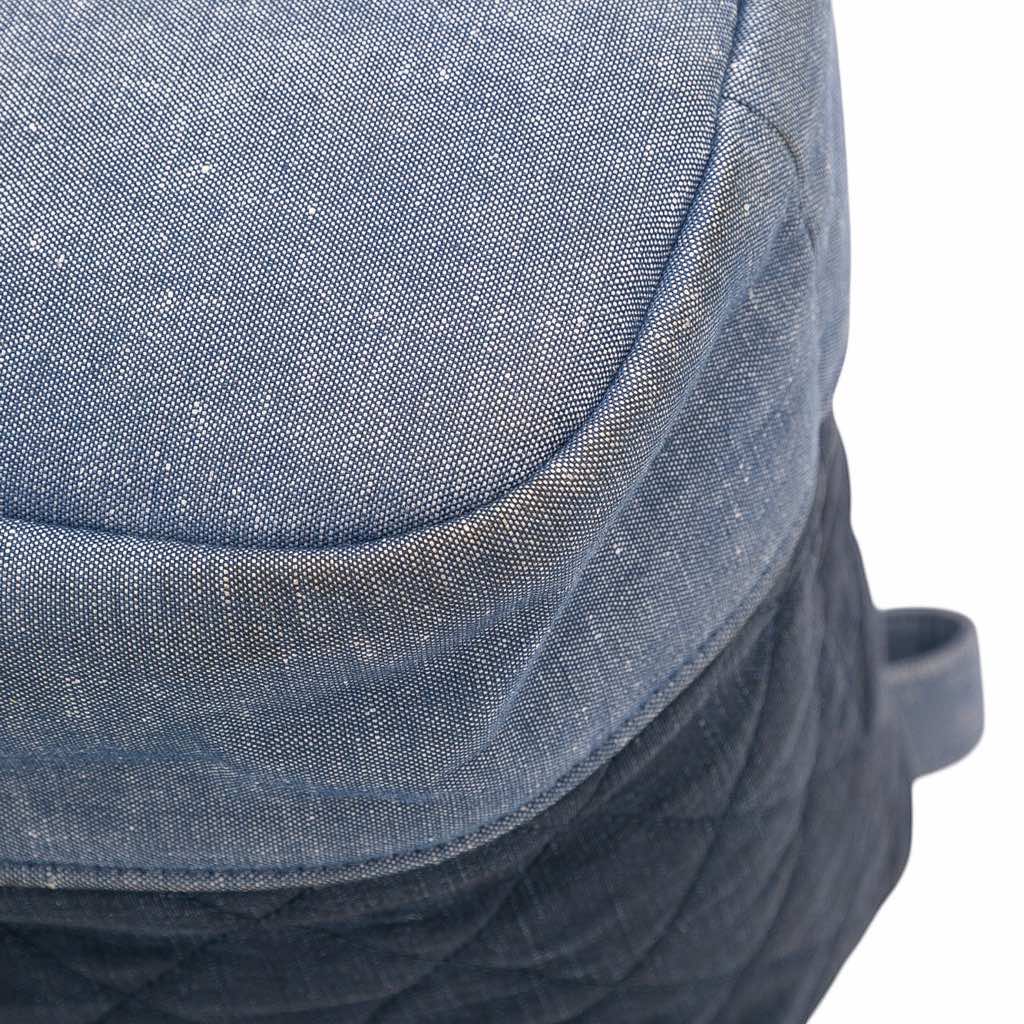 Chanel Quilted Denim Medallion Backpack - Image 11