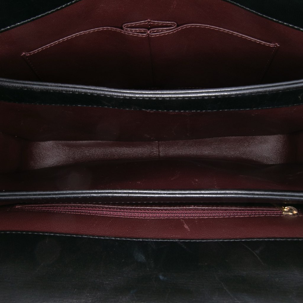 Chanel Large Lambskin Trendy CC Top Handle Flap - 4