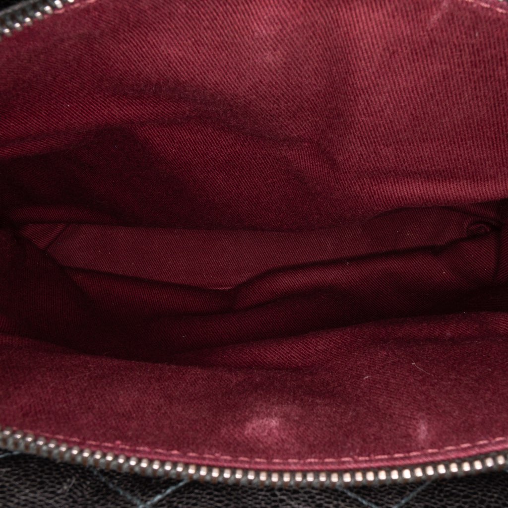 Chanel CC Quilted Crumpled Caviar Crave Tote - 5