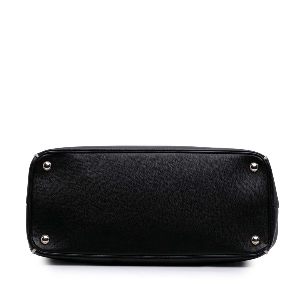 Prada Medium Bicolor Saffiano Lux Galleria Double Zip Tote - 3