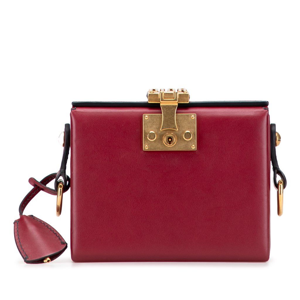 Dior Lambskin Dioraddict Lockbox Crossbody